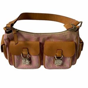 Vintage Dooney & Bourke Shoulder Bag Classic D&B